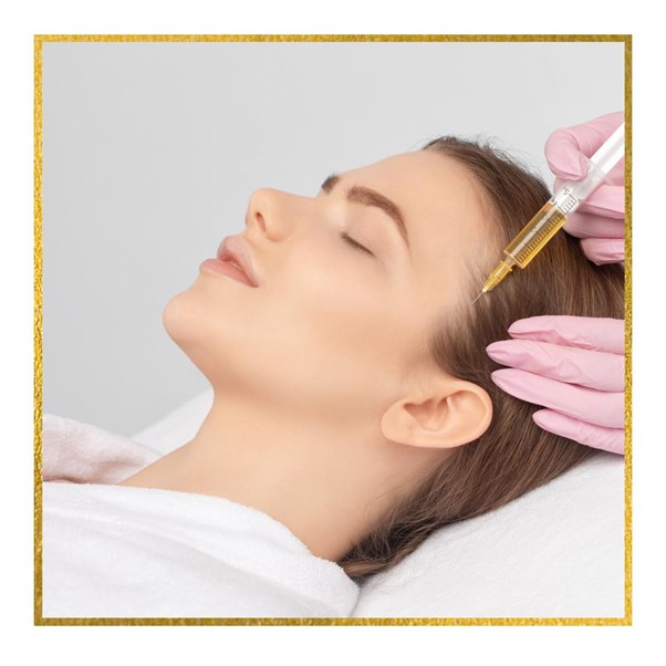 Injecting in scalp