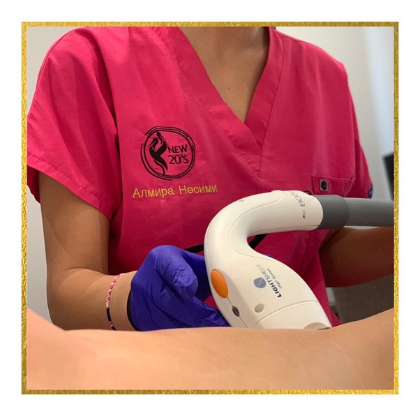 Laser epilation with lumenis